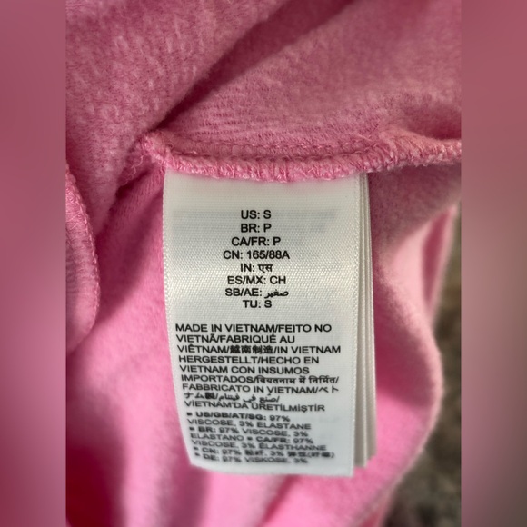 Daily Ritual Pink Drawstring Romper Size Small - Picture 7 of 9